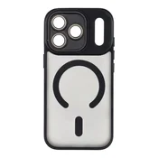 shumee Ovitek Variety MAG, združljiv z MagSafe, za iPhone 17 PRO, črne barve