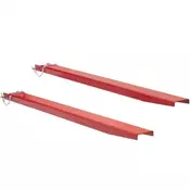 VEVOR Podaljški vilic za palete 2090x125x50 mm rdeči