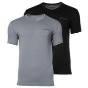 Emporio Armani Majica siva/črna