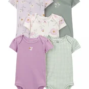 Carters bodi kr set 5/1, devojcice