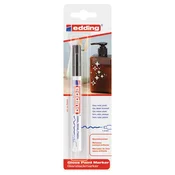Marker permanentni sijajni lakirni 1-2mm edding 751/1 črni blister
