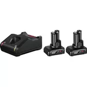 Starter set Bosch 2 x GBA 12V 6 Ah + GAL 12V-40