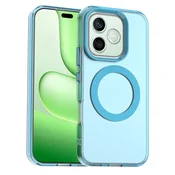 Hibridni ovitek Techsuit CandyCase MagSafe za Honor 600 Lite - blue