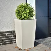 Vrtna sadilica bijela 45x45x75 cm celicna