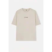 Trendyol Muška majica Tmnss23Ts00171, Siva