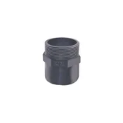Powerpool PVC SPOJKA ZA CEV Z ZUNANJIM NAVOJEM - REDUCIRNA, fi 63 MM, (21358930)