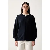 MM by Max Mara pulover z zadrgo ženski z viskozo MMLGINNASTA