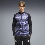 PUMA Olympique de Marseille Quarter-Zip Warm-Up Top Men, Men, Navy/Lavendar Pop, XS