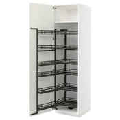 METOD Visoki element s izvlacnim fiokama, bela/Havstorp bež, 60x60x220 cm