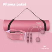 TERINDA Paket za vadbo doma: NBR blazina +elastika + kolebnica