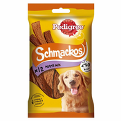 Pedigree Schmackos Multi Mix 86 g/12 kosov