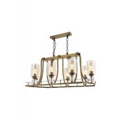 Opviq Luster AV-1597-8E-YM, 70x89x50 cm, IP20, Boje mesinga