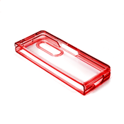 Maska za telefon Clear TPU za Samsung Z Fold 3 crvena
