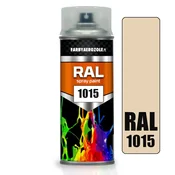 Akrilni lak v spreju RAL 1015 SVETLO SLONOŠENA 400 ml kremasto bež sijaj