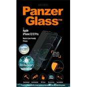 PANZERGLASS Zaštitno staklo za iPhone 12/12 Pro Case Friendy CamSlider Privacy AB