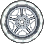 Globber Svetleča kolesa 121mm SET (White)