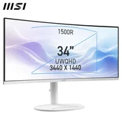 MSI MD342CQPWDE Office Monitor – Curved Panel, 120Hz Power Delivery 98Watt, Höhenverstellbar