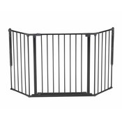 BabyDan Varnostna ograja FLEX M 90-146cm črna