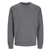 JACK & JONES Majica JJEBradley temno siva