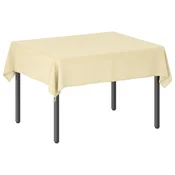 vidaXL Klobučevina za mizo 5 kos Kremno bela 140 x 180 cm Poliester