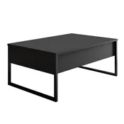 Hanah Home Luxe Sto za dnevnu sobu, Crna