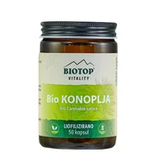 Bio konoplja BIOTOP Vitality 50 kapsul