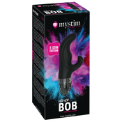 mystim Hop Hop Bob E-Stim - akumulatorski elektro vibrator (crna boja)