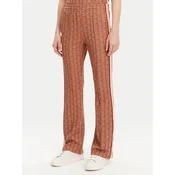 Lacoste Spodnji del trenirke XF9313 Oranžna Regular Fit