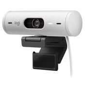 LOGITECH Web kamera Brio 500 bela