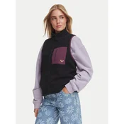 Roxy Brezrokavnik ERJPF03260 Črna Relaxed Fit