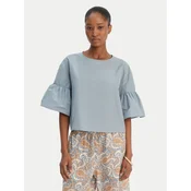Weekend Max Mara Bluza Break 2615111152 Svetlo modra Loose Fit