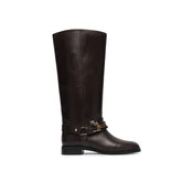 PINKO Jahalni škornji Cheval 01 SD0583P001 Temno rjava