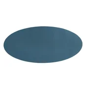 Oval table runner, 33 x 70 cm, Togo, Blue - Tiseco