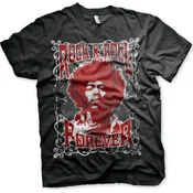 Jimi Hendrix Majica Rock n Roll Forever Unisex Black M