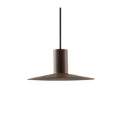 Rjava aluminijasta zatemnitvena viseča svetilka o 25 cm Evan – Jotex