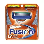 GILLETTE Fusion nadomestna rezila, 12 kosov