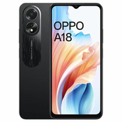 OPPO A18 16,7 cm (6.56) Dvostruki SIM Android 13 4G USB Tip-C 4 GB 128 GB 5000 mAh Crno