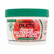 Garnier Fructis Hair Food Watermelon Plumping Mask maska za volumen las 400 ml za ženske