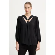 Simona Corsellini Bluza z dodatkom svile