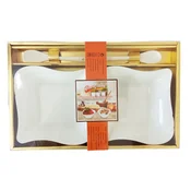 Porcelanske cinije 2/1 sa kašicicom 4276