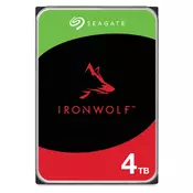 Seagate IronWolf ST4000VN006 unutarnji cvrsti disk 4 TB 5400 RPM 256 MB 3.5 Serijski ATA III
