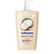 , Schwarzkopf Schauma Repair & Care šampon za suhe in poškodovane lase s kokosom 1000 ml