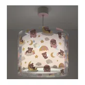 Dalber 41572S - Dječji luster BABY TEDDY 1xE27/15W/230V ružičasta
