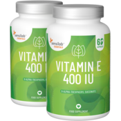 Essentials Vitamin E 400 IU visoka doza veganski - 120 kapsula