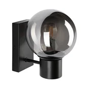 Zidna lampa SFERIO 1xE14/5W/230V crna/zadimljena crna
