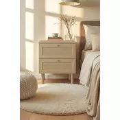 Hanah Home Nocni stocic Baru, 50 x 58 x 42 cm, Bež