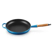 Tava za prženje SIGNATURE 28 cm, AZURE, lijevano željezo, Le Creuset