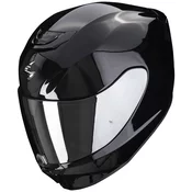 SCORPION integralna motociklisticka kaciga EXO-391, jednobojna crna sjajna