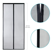 INF Vratna zavesa proti komarjem Black M, (21536918)