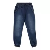 Boys Knitted Denim Jogpants blue washed
